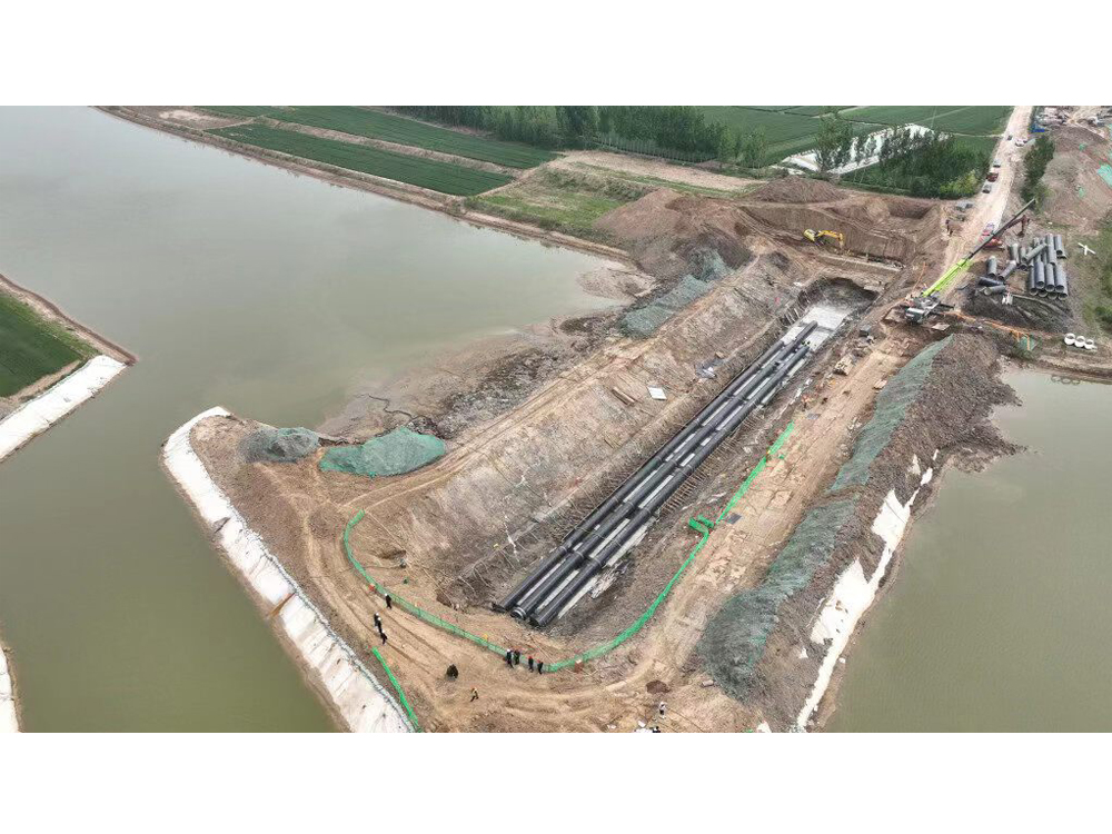 德州市向城區(qū)供水工程，管道多口徑、多管材，總長約40km